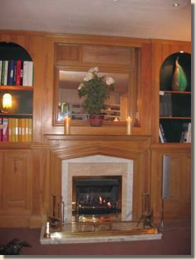 A matching fireplace and furniture - Click for more examples